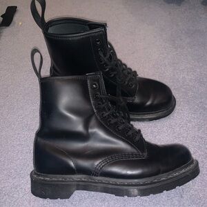 Dr. Martens Black Lace Up Boots